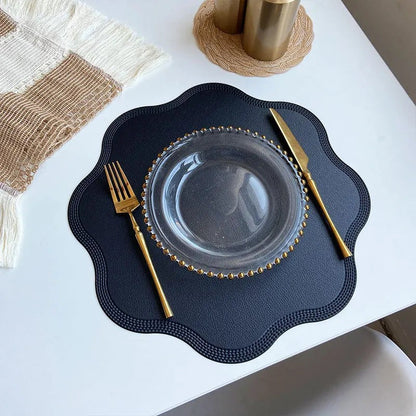 Clairly Mat | Round Flower Shaped Placemats