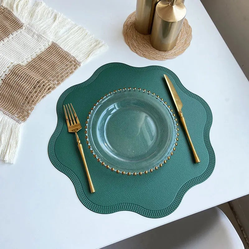 Clairly Mat | Round Flower Shaped Placemats