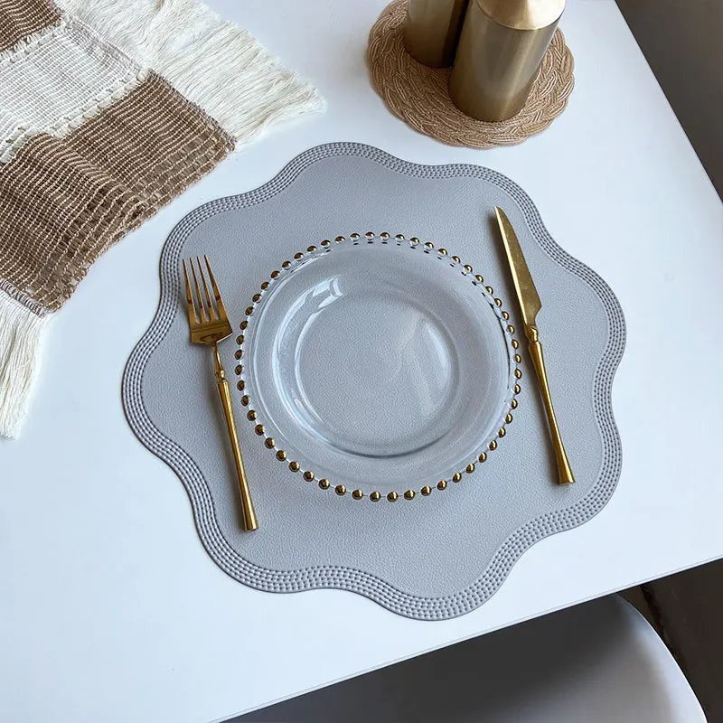 Clairly Mat | Round Flower Shaped Placemats