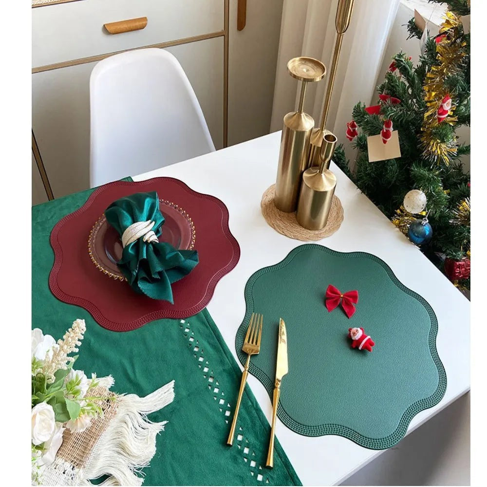 Clairly Mat | Round Flower Shaped Placemats