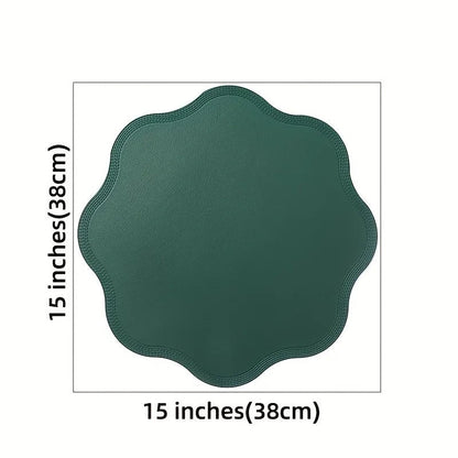 Clairly Mat | Round Flower Shaped Placemats