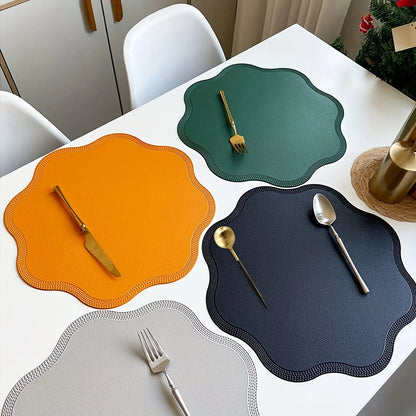 Clairly Mat | Round Flower Shaped Placemats