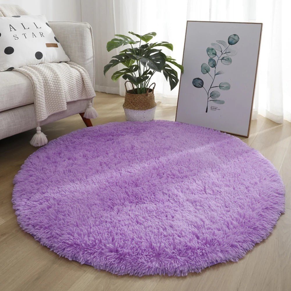 Clairly Mat | Soft Round Bedroom Rug