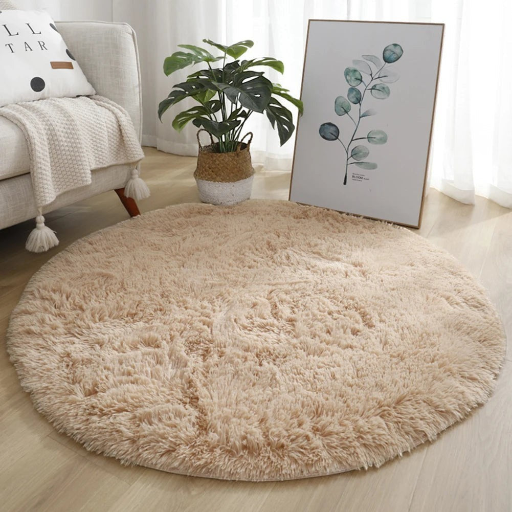 Clairly Mat | Soft Round Bedroom Rug