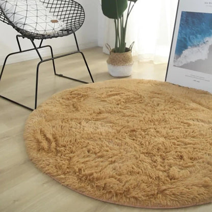 Clairly Mat | Soft Round Bedroom Rug