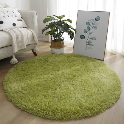 Clairly Mat | Soft Round Bedroom Rug