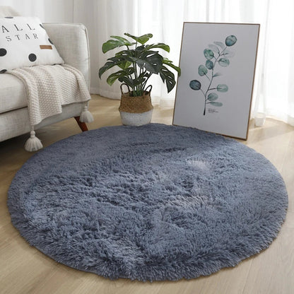 Clairly Mat | Soft Round Bedroom Rug
