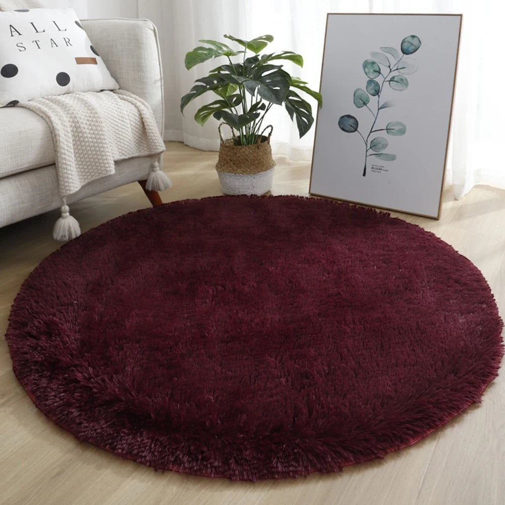 Clairly Mat | Soft Round Bedroom Rug