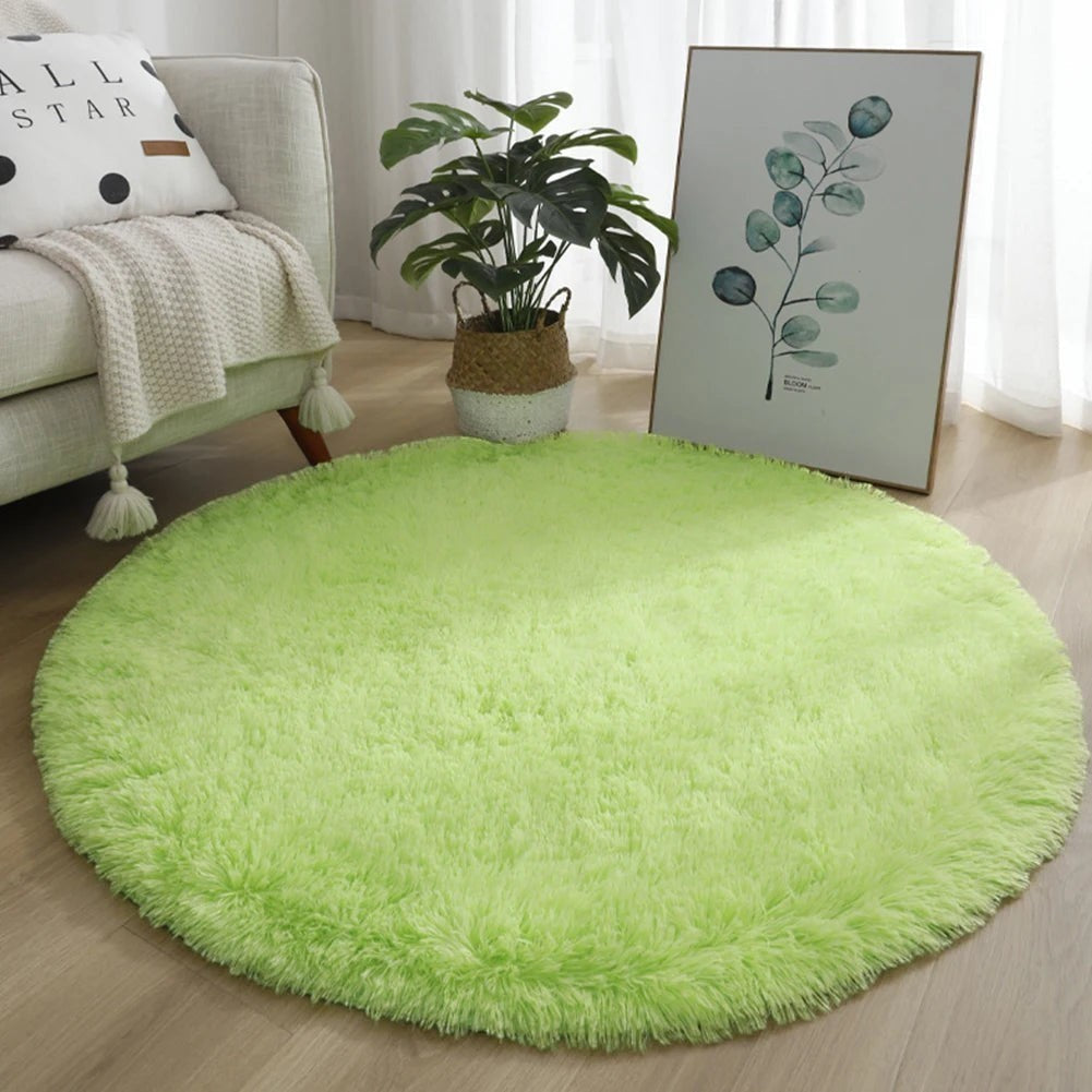Clairly Mat | Soft Round Bedroom Rug