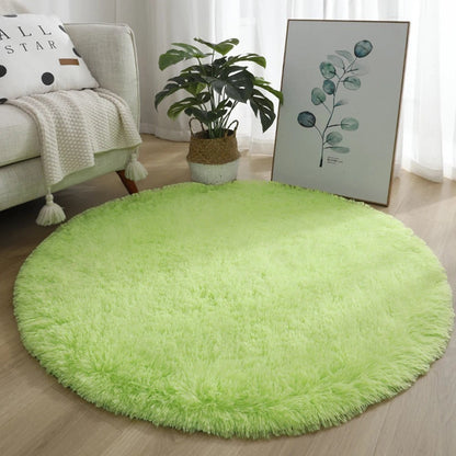 Clairly Mat | Soft Round Bedroom Rug