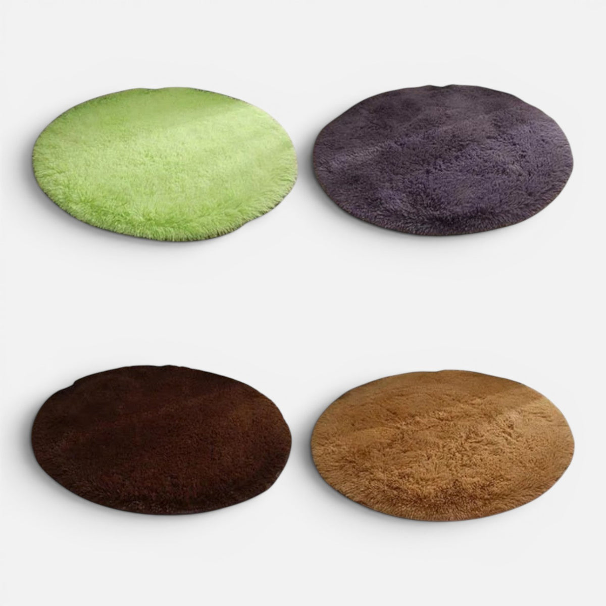 Clairly Mat | Soft Round Bedroom Rug