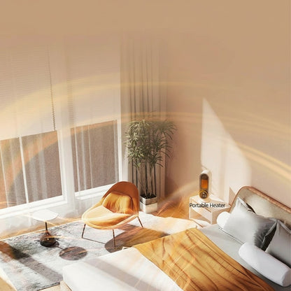 Clairly Portable Heater | LED Touch Control Design