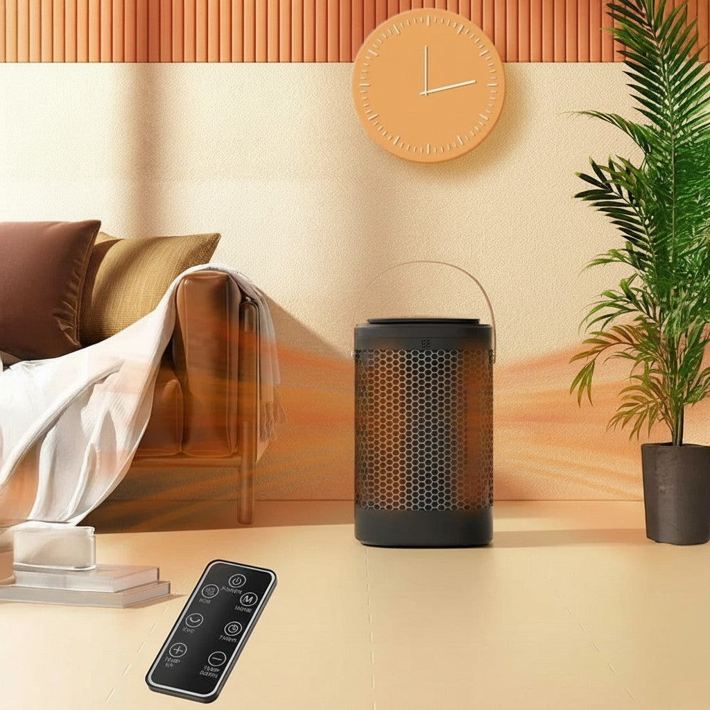 Clairly Portable Heater | Remote Control Mesh Design