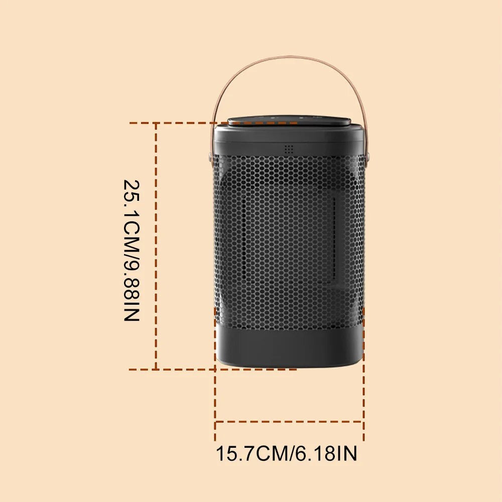 Clairly Portable Heater | Remote Control Mesh Design