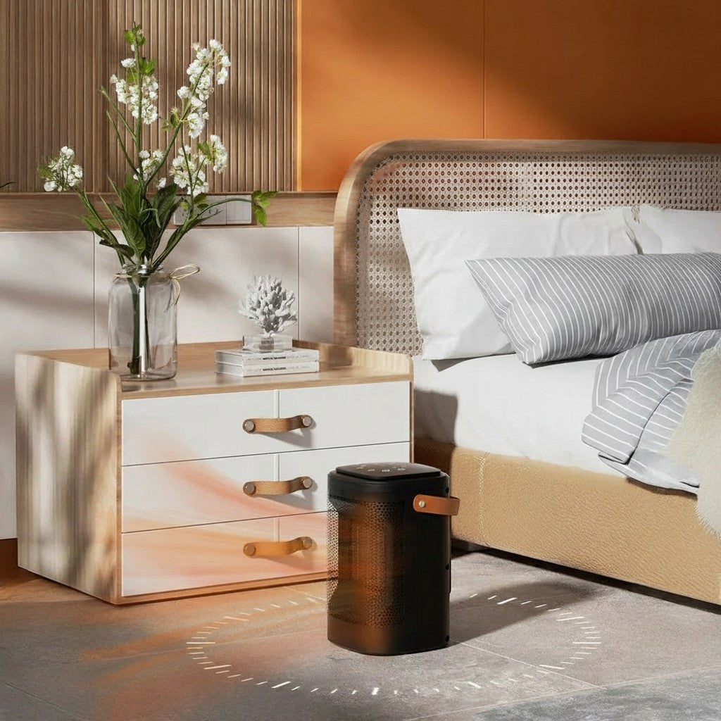 Clairly Portable Heater | Remote Control Mesh Design