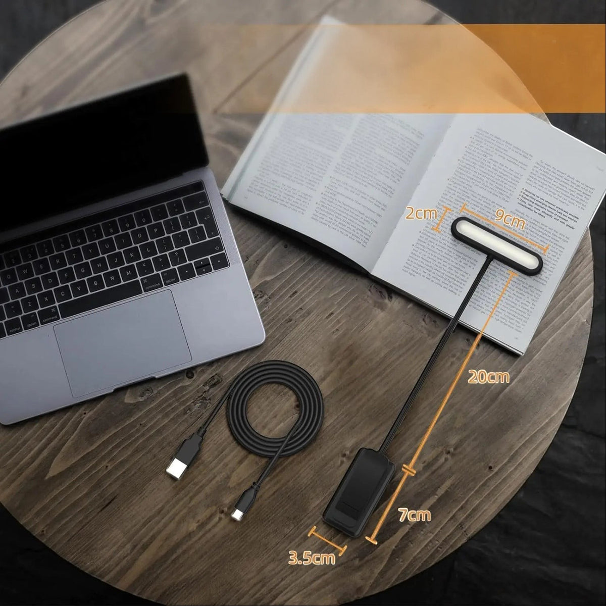 Clairly Reading Lamp | Clip On Flexible Design