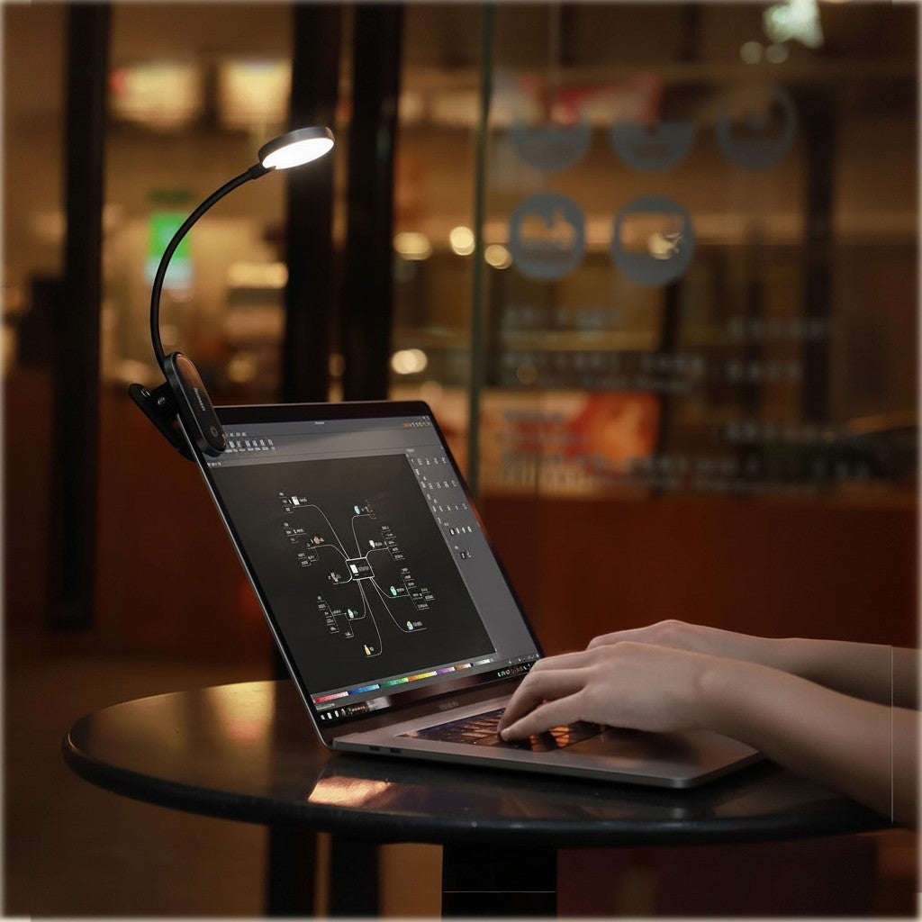 Clairly Reading Lamp | Clip On Touch Control