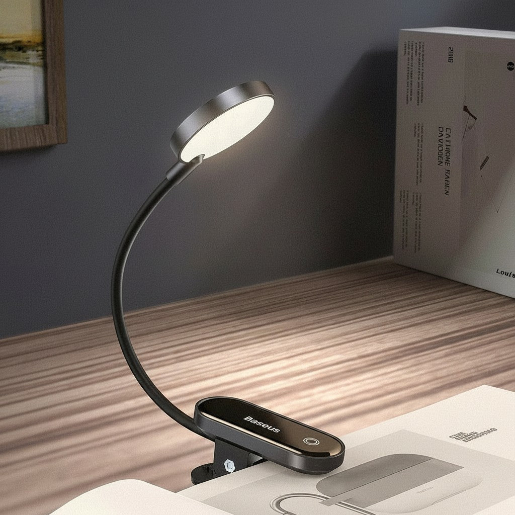 Clairly Reading Lamp | Clip On Touch Control