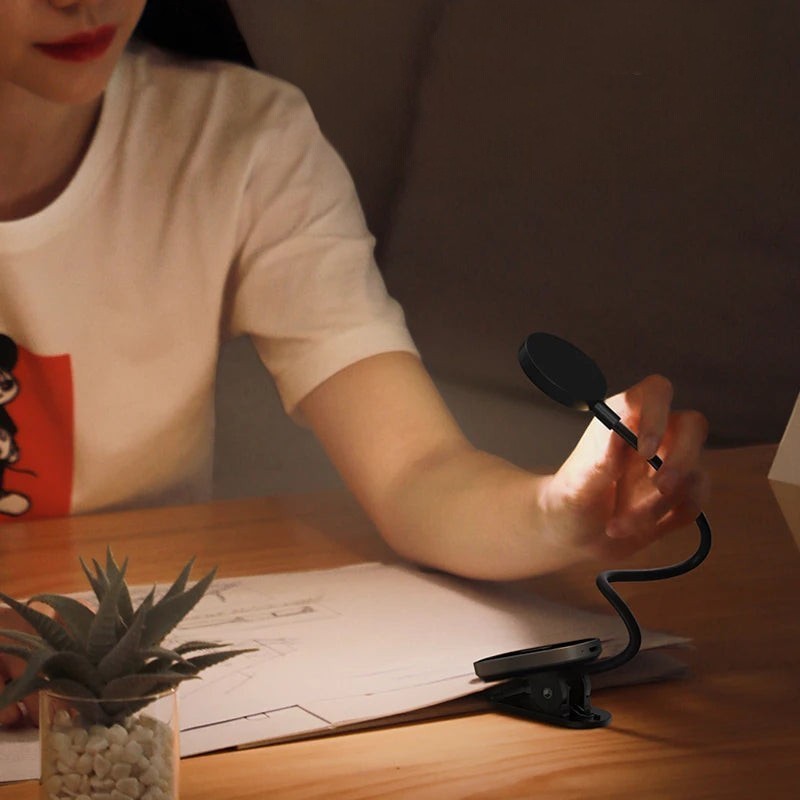 Clairly Reading Lamp | Clip On Touch Control