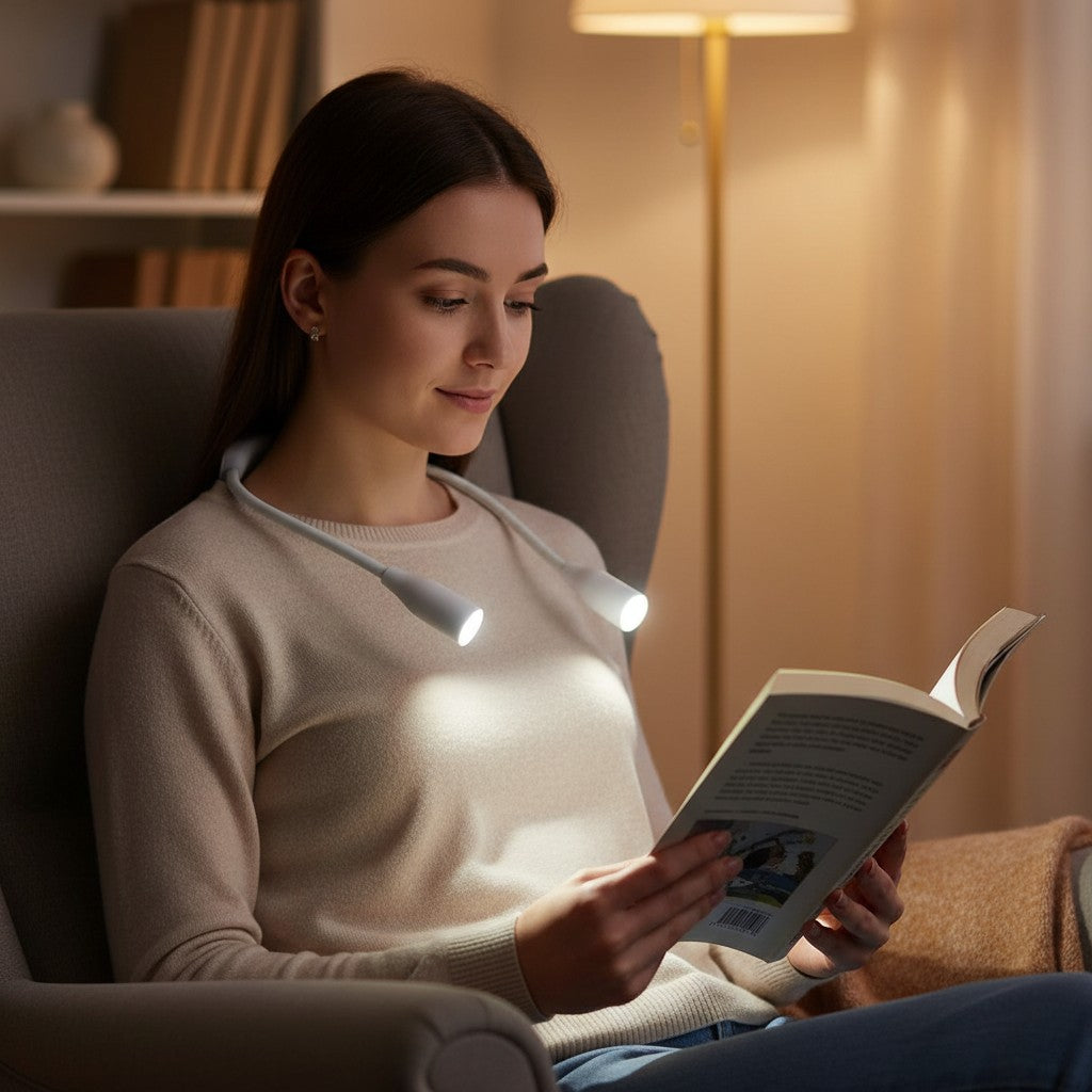 Clairly Reading Lamp | Dual LED Neck Light