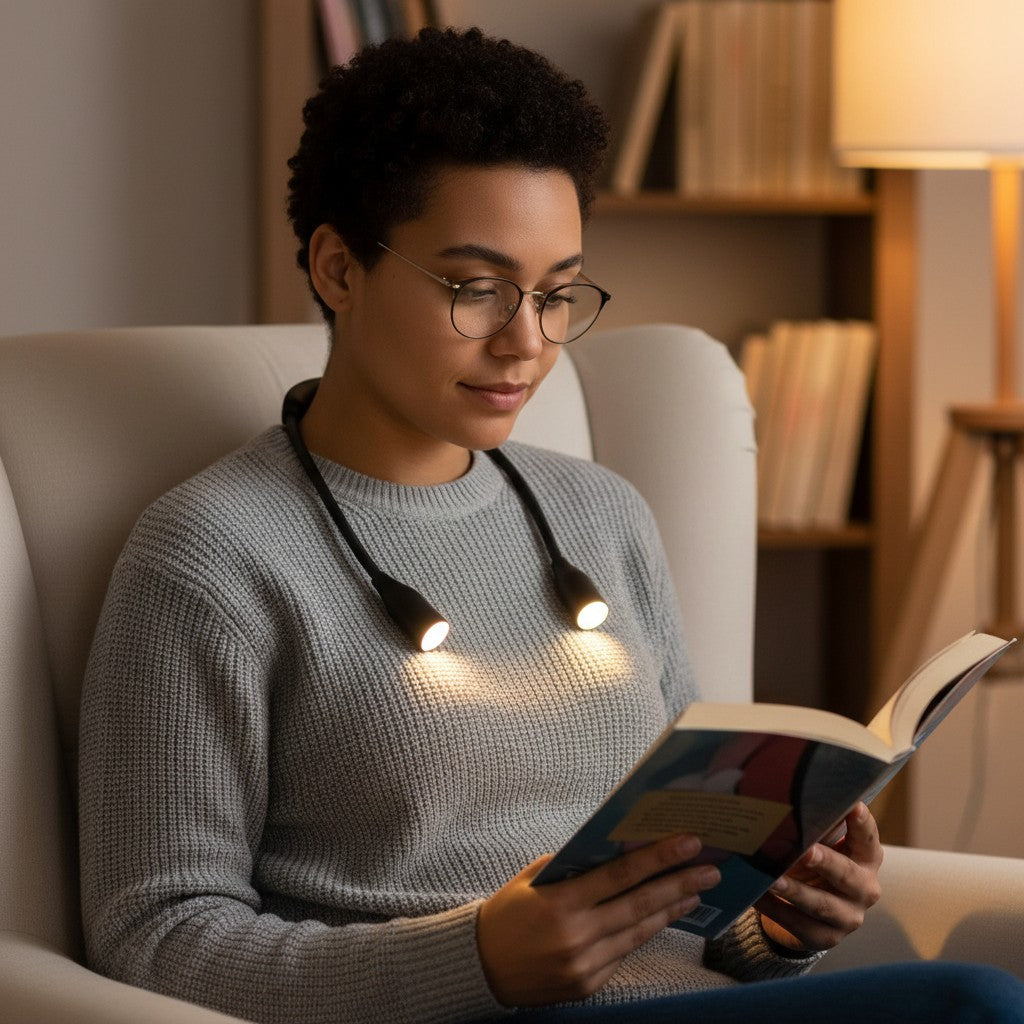 Clairly Reading Lamp | Dual LED Neck Light