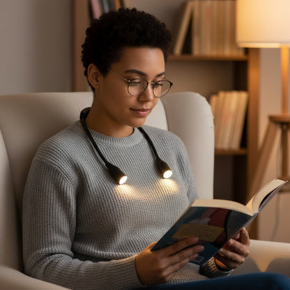 Clairly Reading Lamp | Dual LED Neck Light