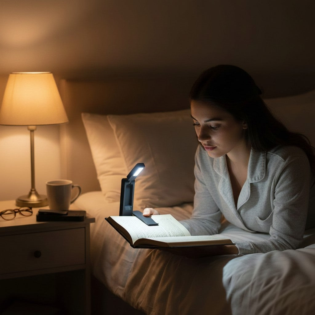 Clairly Reading Lamp | Foldable Bookmark Design