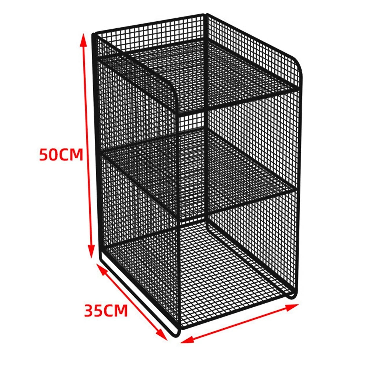Clairly Shelf | Wire Mesh Desktop Rack