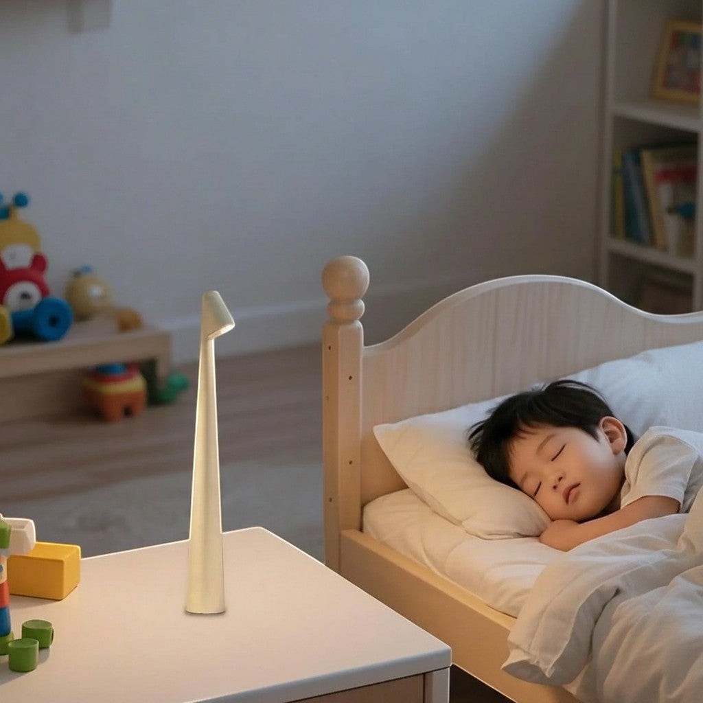 Clairly Table Lamp | Cordless Cone Design