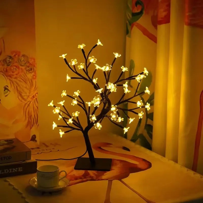 Clairly Table Lamp | LED Cherry Blossom Tree