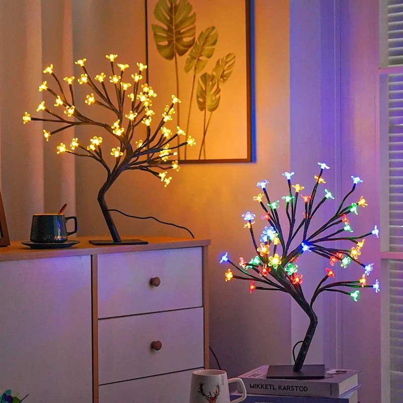 Clairly Table Lamp | LED Cherry Blossom Tree