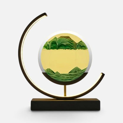 Clairly Table Lamp | LED Sand Art Design