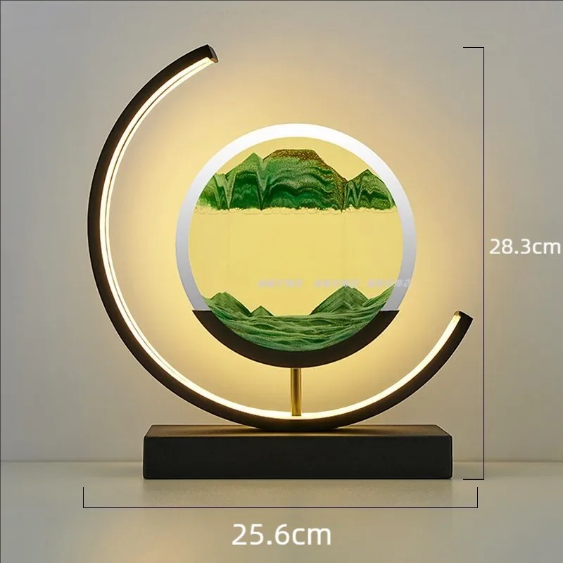 Clairly Table Lamp | LED Sand Art Design