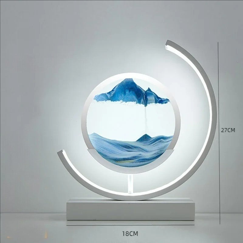 Clairly Table Lamp | LED Sand Art Design