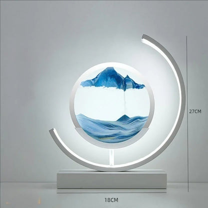 Clairly Table Lamp | LED Sand Art Design