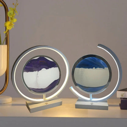 Clairly Table Lamp | LED Sand Art Design