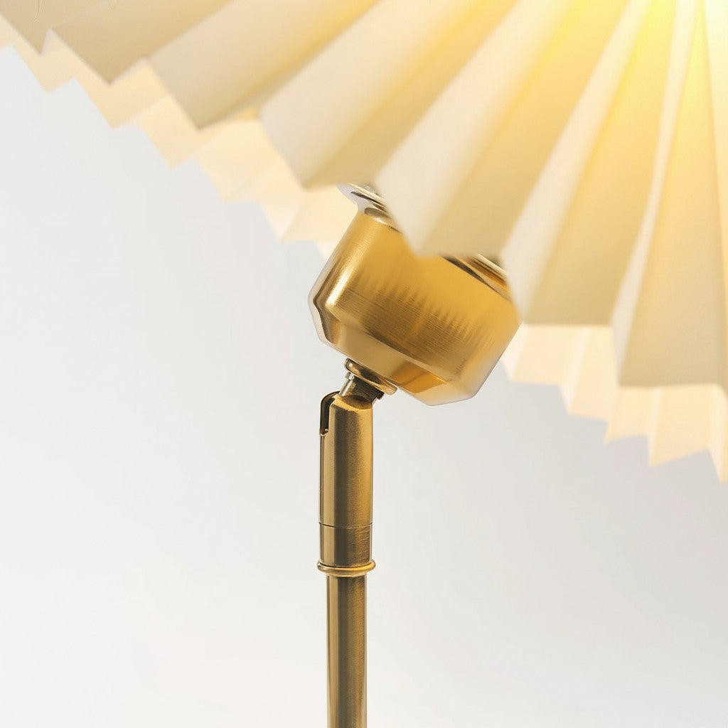 Clairly Table Lamp | Nordic Pleated Lamp Design