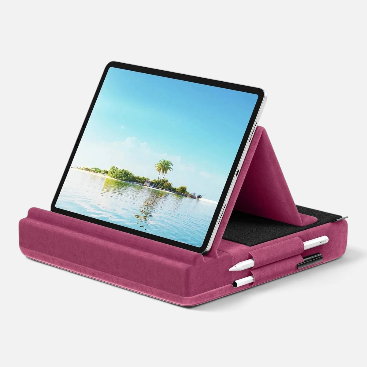 Clairly Tablet Holder | Foldable Pillow Lap Stand