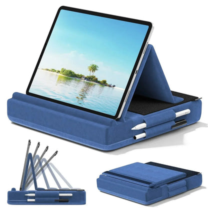 Clairly Tablet Holder | Foldable Pillow Lap Stand