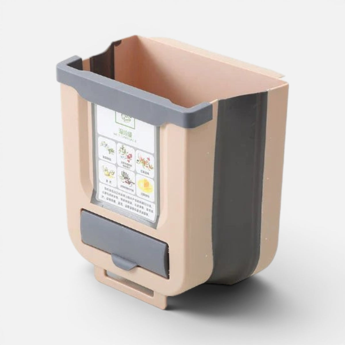 Clairly Trash Can | Hanging Kitchen Waste Bin