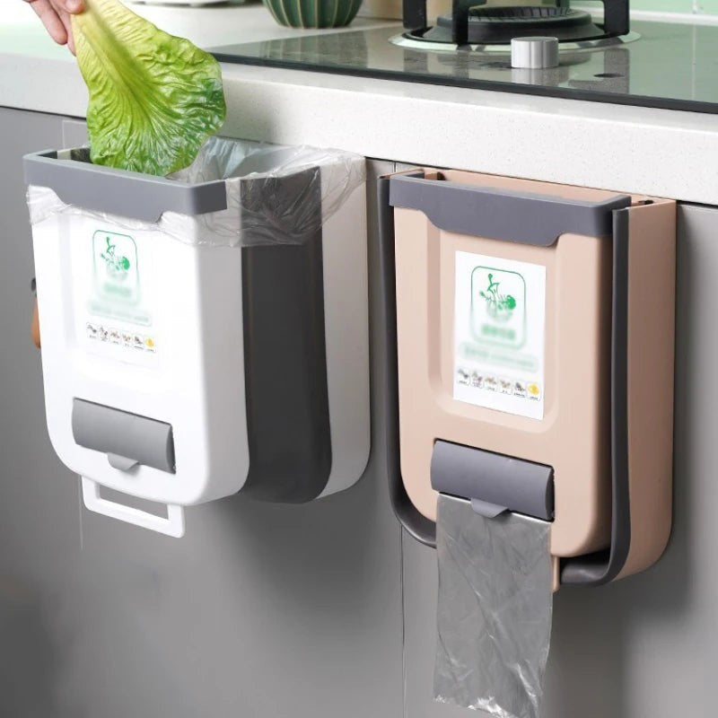 Clairly Trash Can | Hanging Kitchen Waste Bin