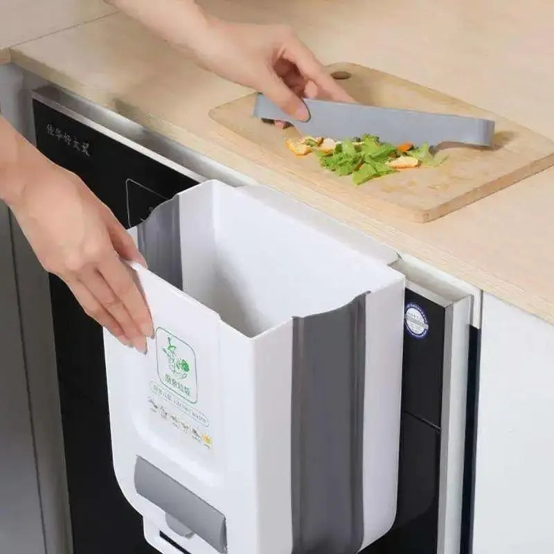 Clairly Trash Can | Hanging Kitchen Waste Bin
