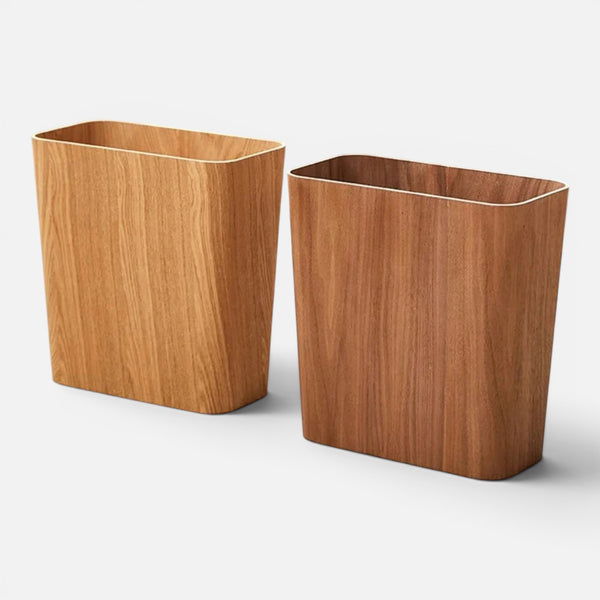 Clairly Trash Can | Japanese Style Wood Design