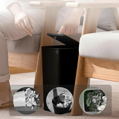 Clairly Trash Can | Slim Modern Design