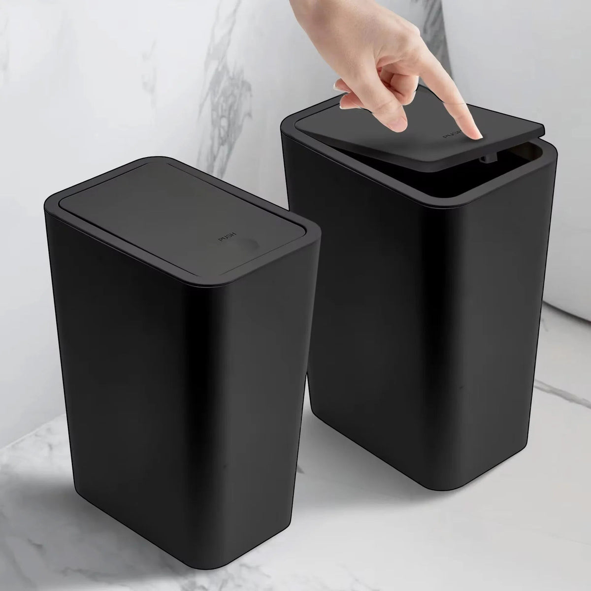 Clairly Trash Can | Slim Modern Design