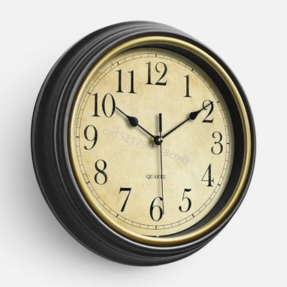Clairly Wall Clock | Classic Vintage Round Design