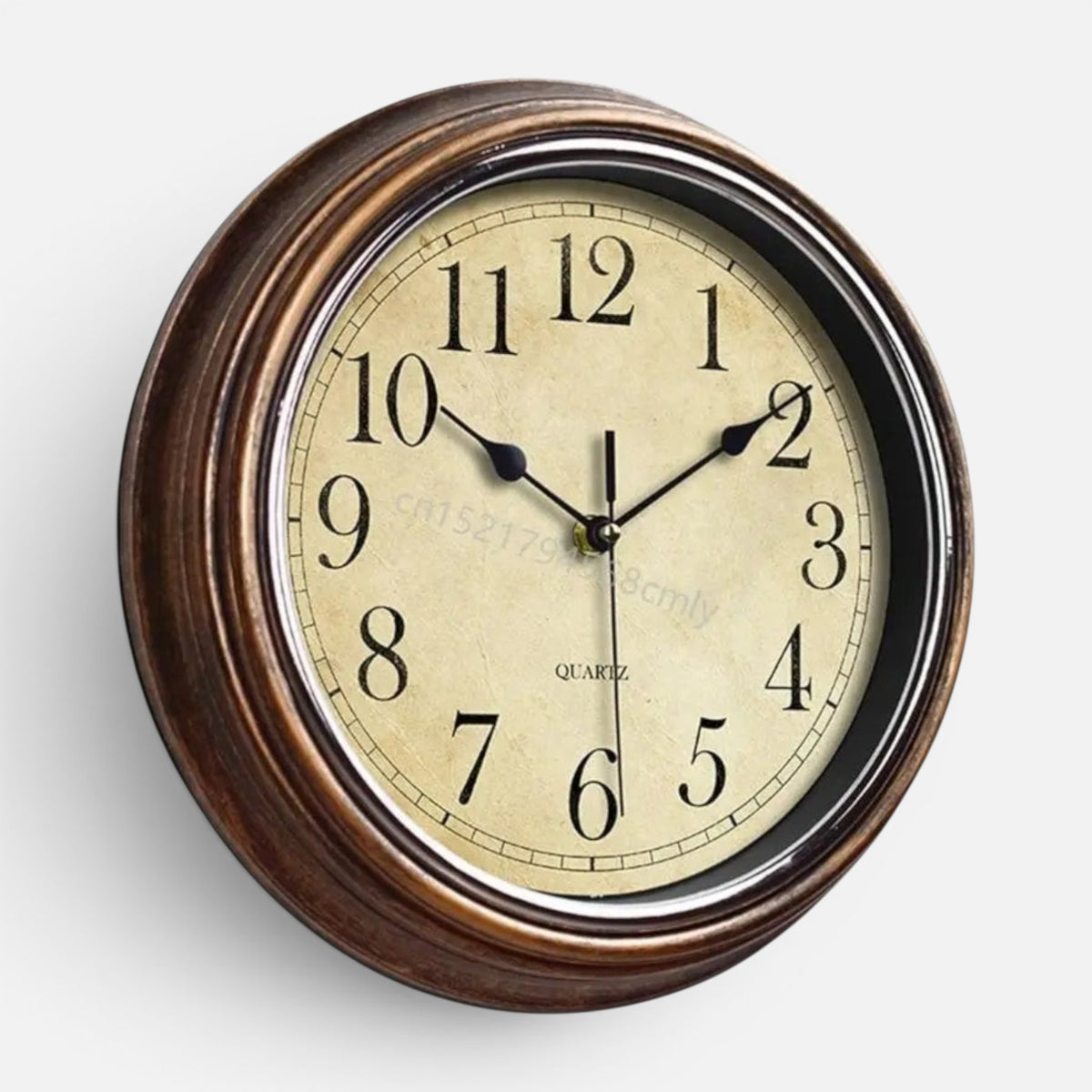 Clairly Wall Clock | Classic Vintage Round Design