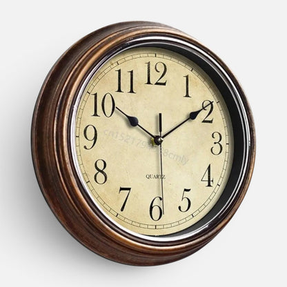 Clairly Wall Clock | Classic Vintage Round Design