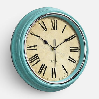 Clairly Wall Clock | Classic Vintage Round Design