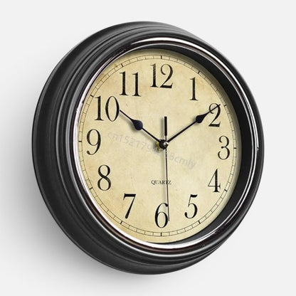 Clairly Wall Clock | Classic Vintage Round Design